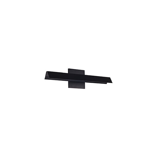 Galleria 15-in Black LED Wall Sconce by KUZCO