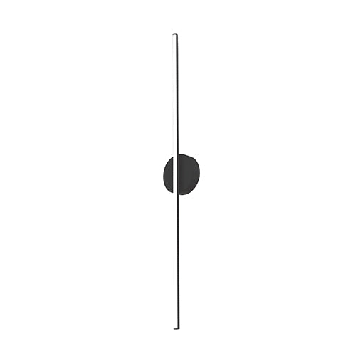 Chute 47-in Black LED Wall Sconce by KUZCO