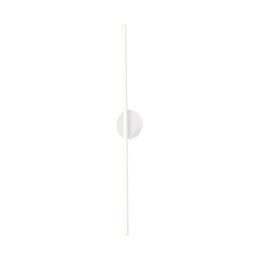 Chute 47-in White LED Wall Sconce by KUZCO