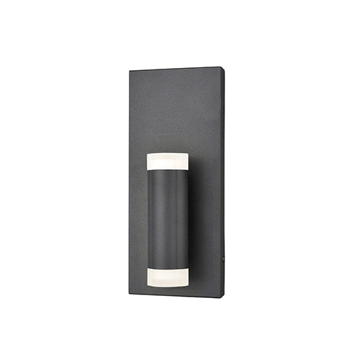 Brazen 5-in Black LED Wall Sconce by KUZCO