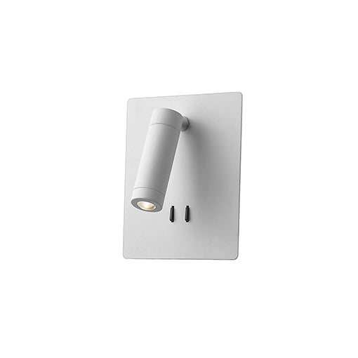 Dorchester 6-in White LED Wall Sconce by KUZCO