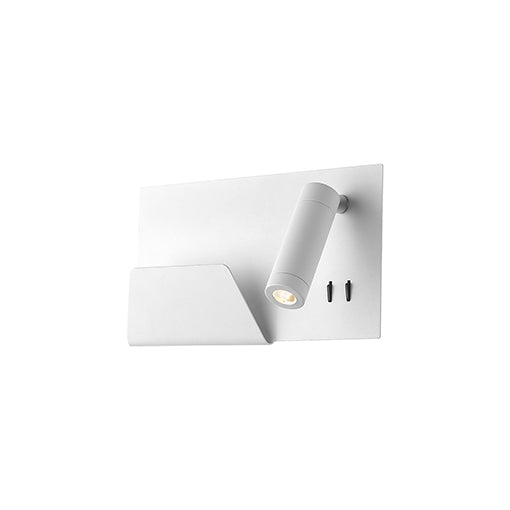 Dorchester 11-in White LED Wall Sconce by KUZCO