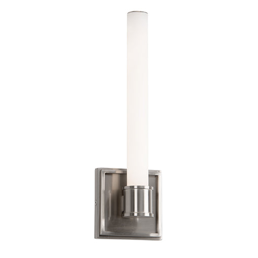 Rona 24-in Brushed Nickel LED Wall Sconce by KUZCO