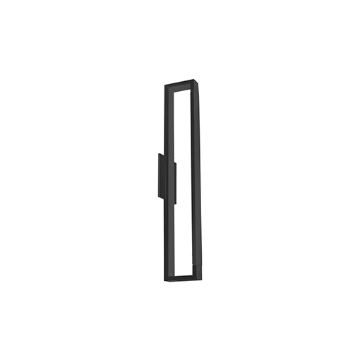 Swivel 24-in Black LED Wall Sconce by KUZCO
