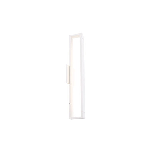 Swivel 24-in White LED Wall Sconce by KUZCO