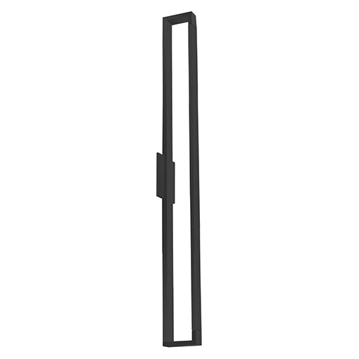 Swivel 48-in Black LED Wall Sconce by KUZCO