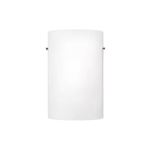 Hudson 9-in Brushed Nickel/Chrome LED Wall Sconce by KUZCO