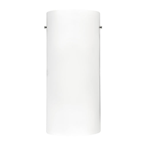 Hudson 13-in Brushed Nickel/Chrome LED Wall Sconce by KUZCO