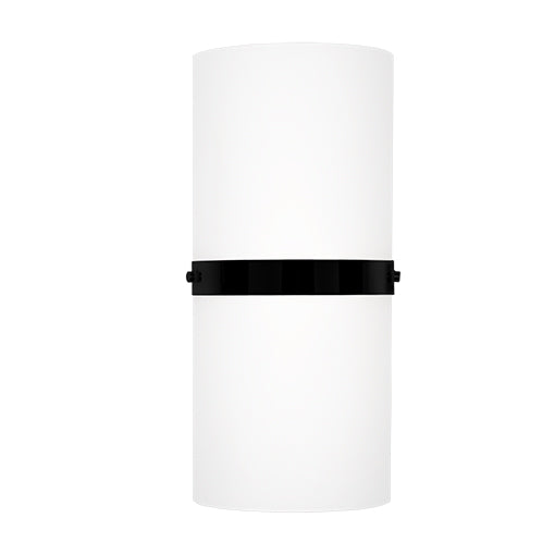 Harrow 13-in Black LED Wall Sconce by KUZCO