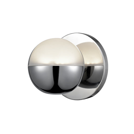 Pluto 5-in Chrome LED Wall Sconce by KUZCO
