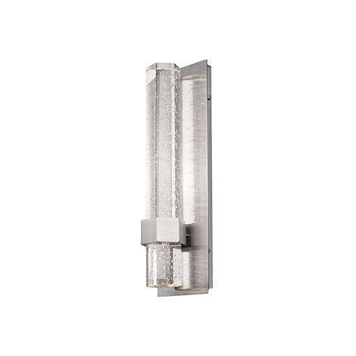 Warwick 15-in Brushed Nickel LED Wall Sconce by KUZCO