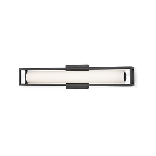 Lochwood 21-in Black LED Wall Sconce by KUZCO