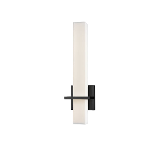 Nepal 18-in Black LED Wall Sconce by KUZCO