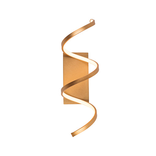 Synergy 24-in Antique Brass LED Wall Sconce by KUZCO