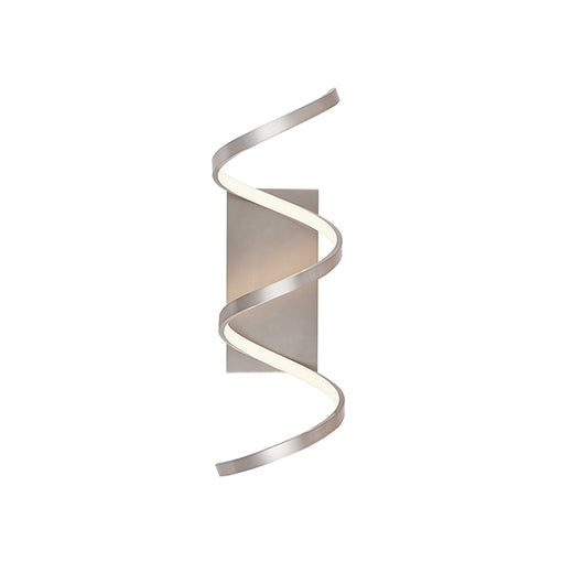 Synergy 24-in Antique Silver LED Wall Sconce by KUZCO