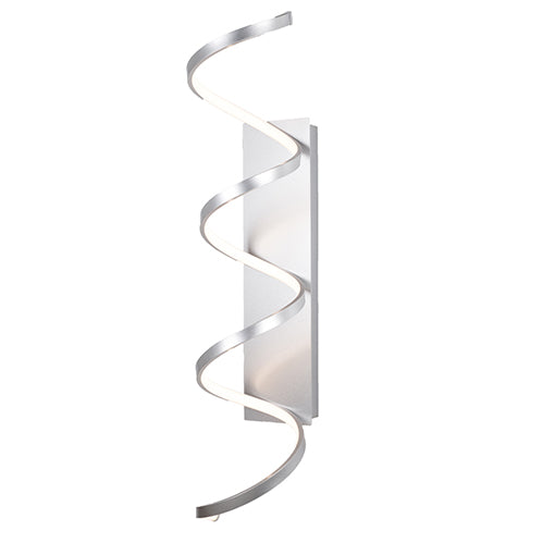 Synergy 36-in Antique Silver LED Wall Sconce by KUZCO
