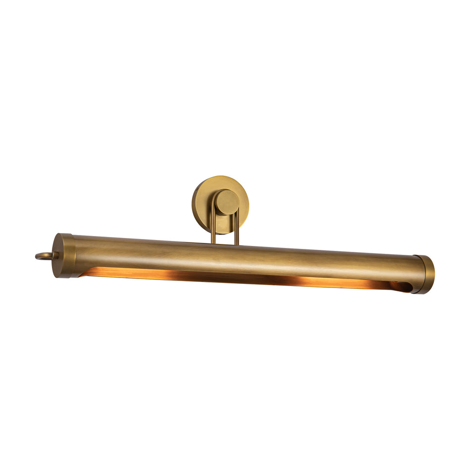 Wynwood 32-in Vintage Brass 2 Lights Wall/Picture Light by ALORA