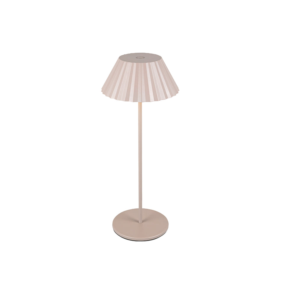 Zola 6-in Moonstone Gray LED Table Lamp by KUZCO