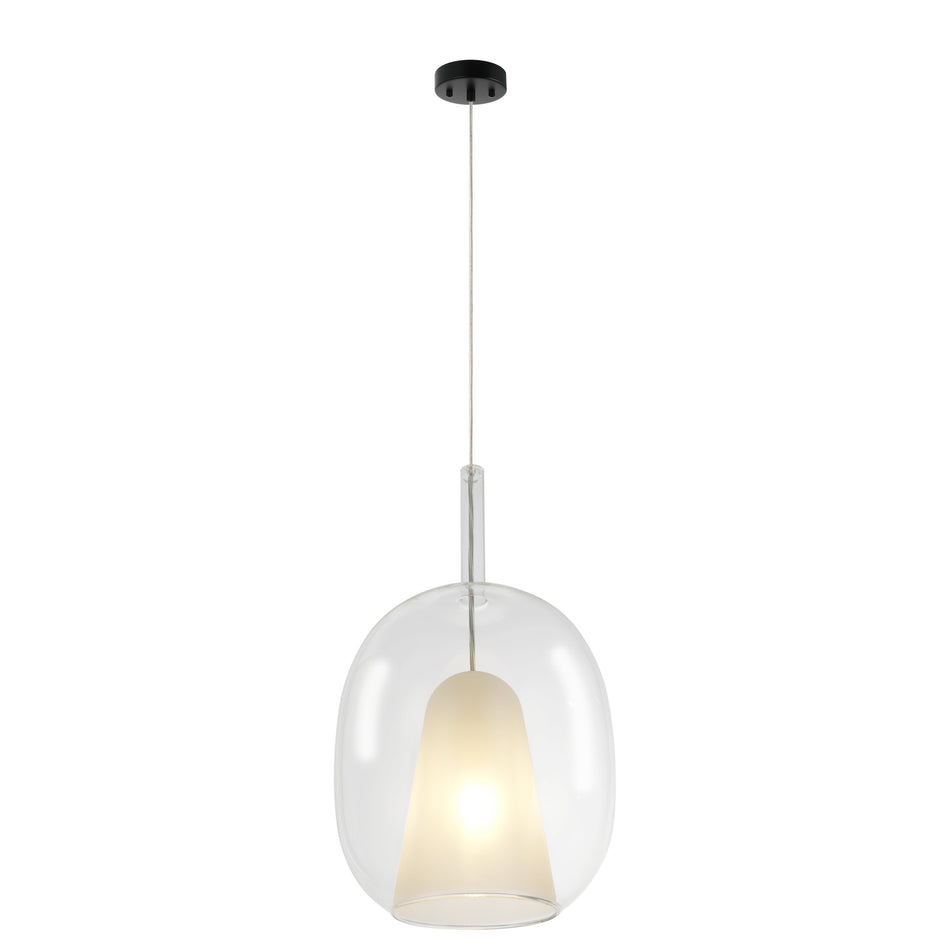 DUSK PENDANT CLEAR GLASS