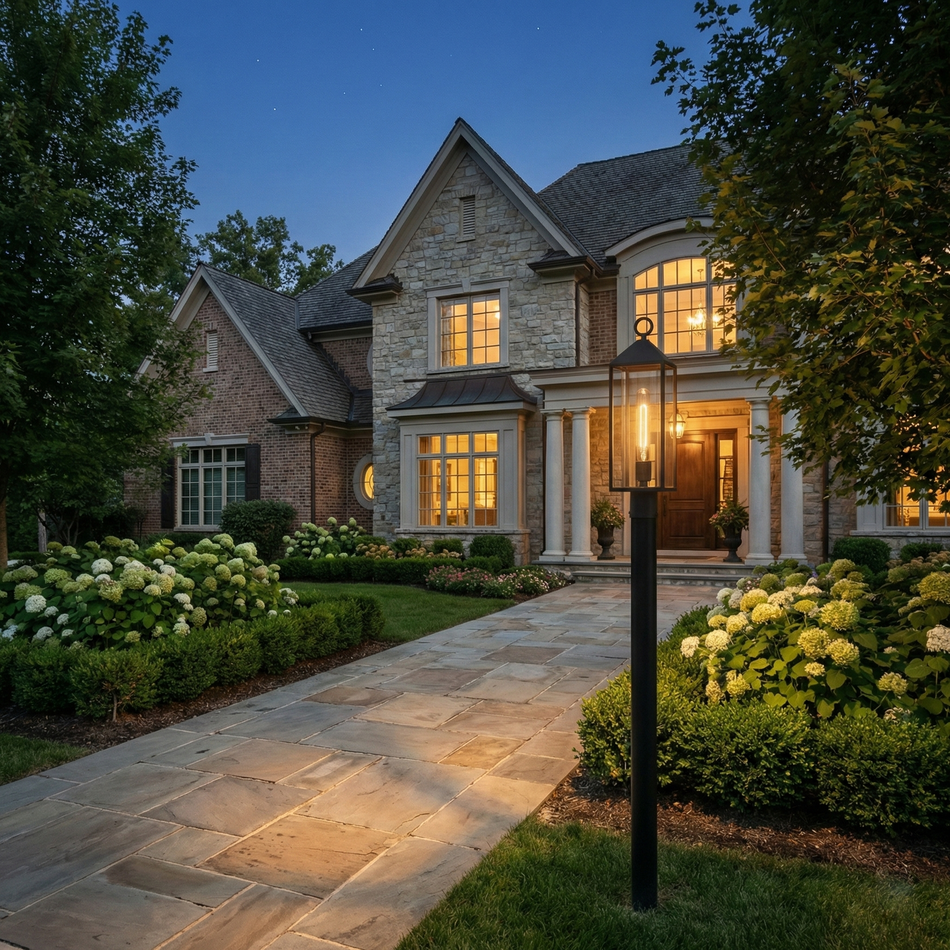 PORTSIDE OUTDOOR POST LIGHT