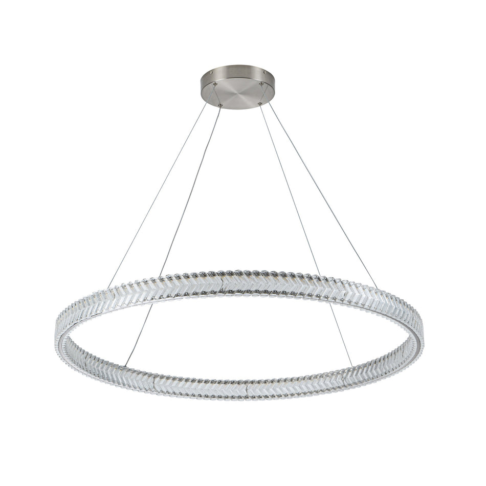 CHEVRON COLLECTION PEND. 40IN
