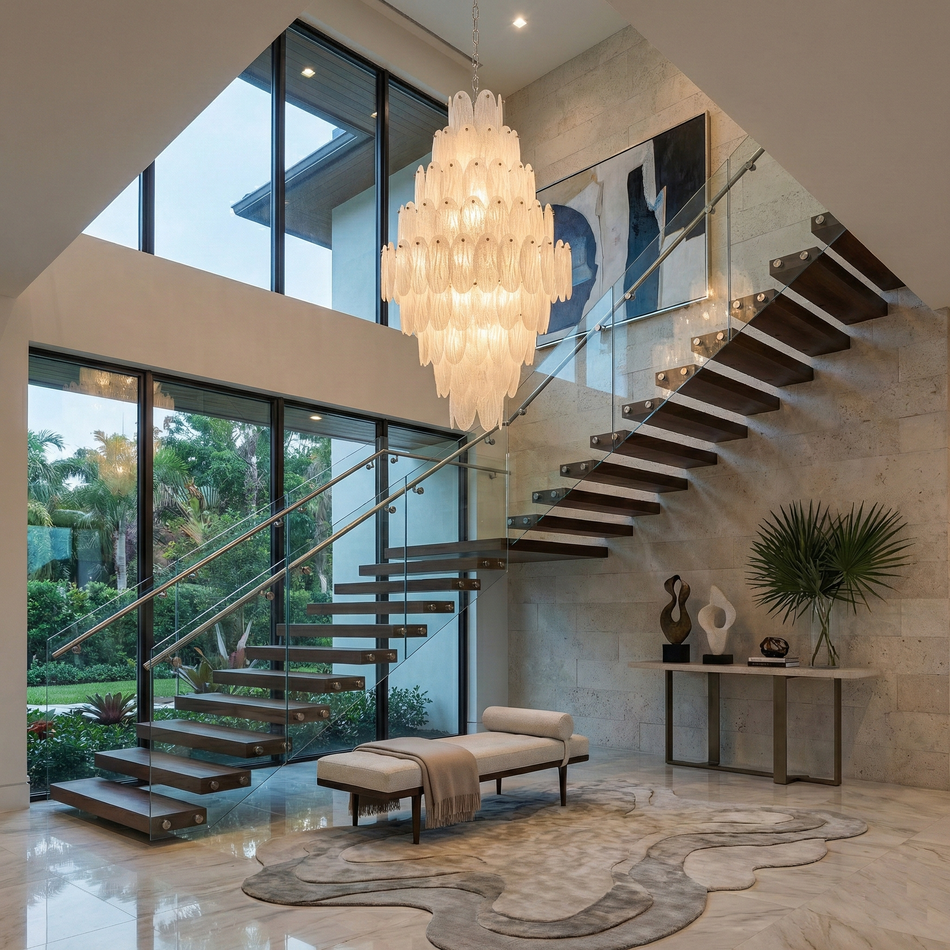 SERENA COL CHANDELIER 19 LIGHT