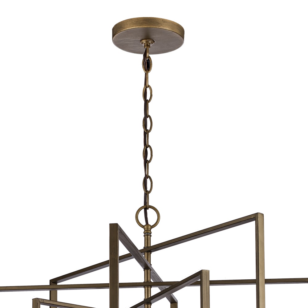 El Capitan 26" Pendant Style Cage Chandelier by TransGlobe