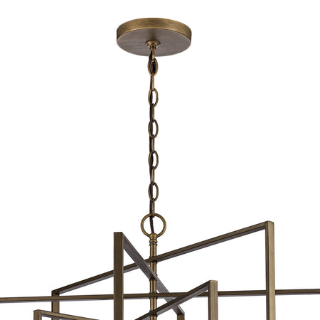 El Capitan 26" Pendant Style Cage Chandelier by TransGlobe