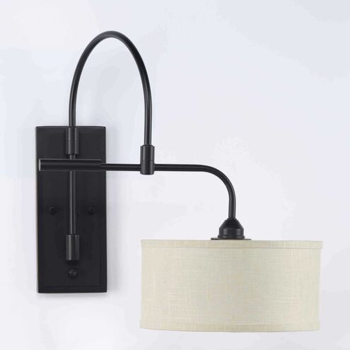 Kempsey 24 inch Antique Bronze Swing Arm Wall Bracket Wall Light