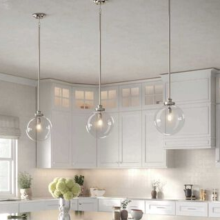 Penn 1 Light 12 inch Polished Nickel Pendant Ceiling Light by Progress