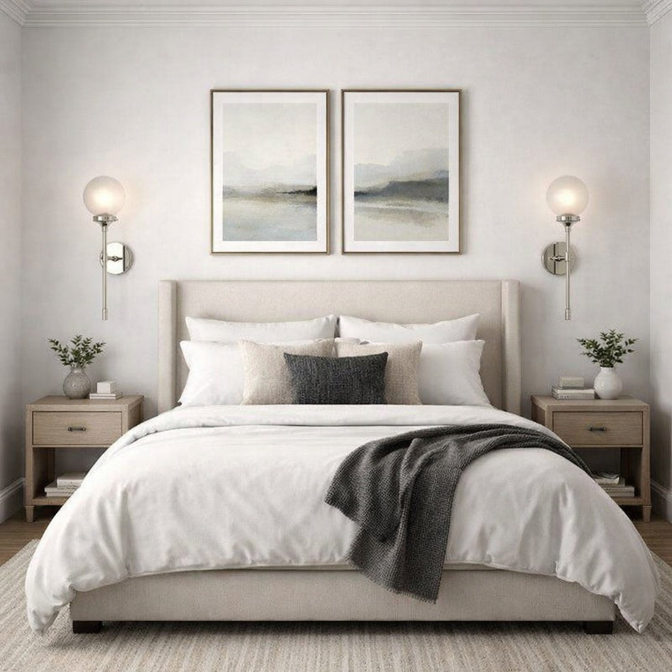 Elk 15361/1 Boudreaux Wall Sconce, 1-Light 60 Watts, Polished Nickel